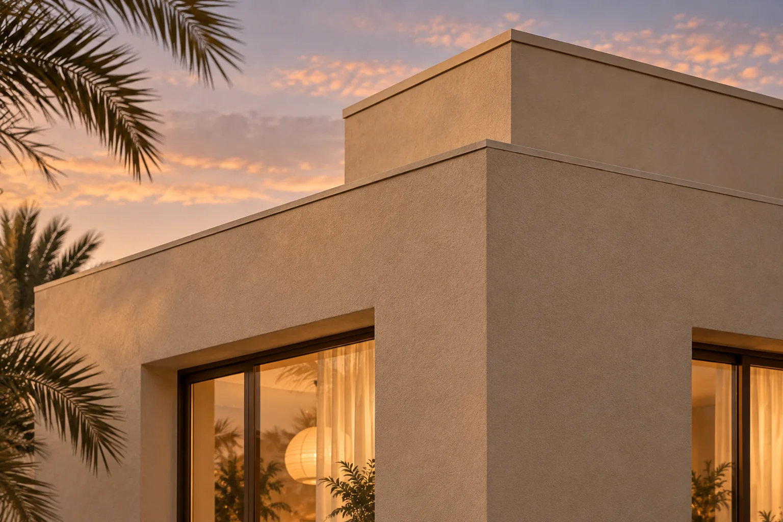 Jumeirah facade refresh: parapet detail